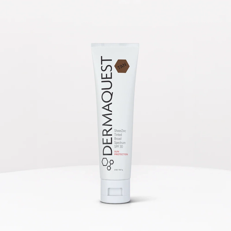 SheerZinc Tinted Broad Spectrum SPF 30 - Tan